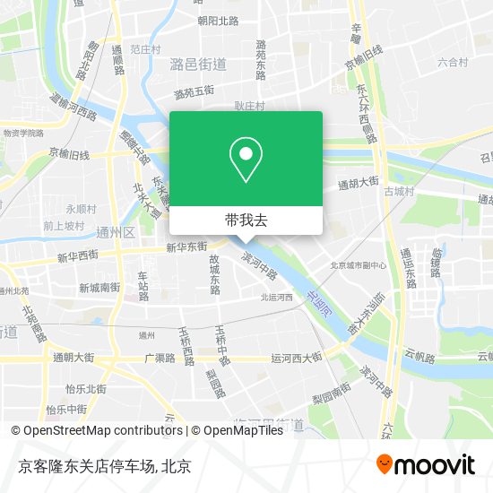 京客隆东关店停车场地图