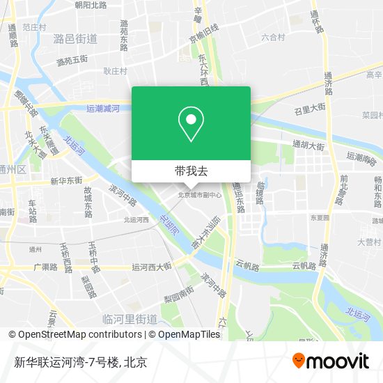 新华联运河湾-7号楼地图