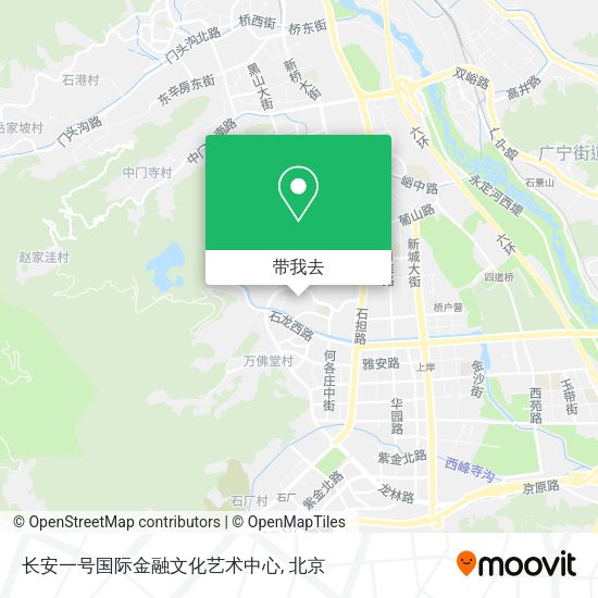 长安一号国际金融文化艺术中心地图