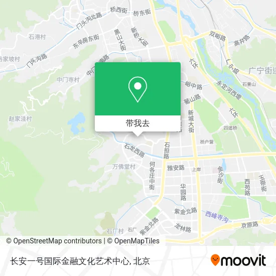 长安一号国际金融文化艺术中心地图