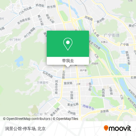 润景公馆-停车场地图