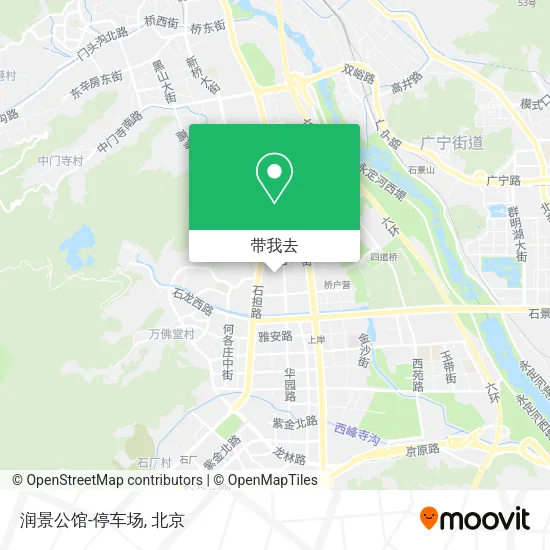 润景公馆-停车场地图