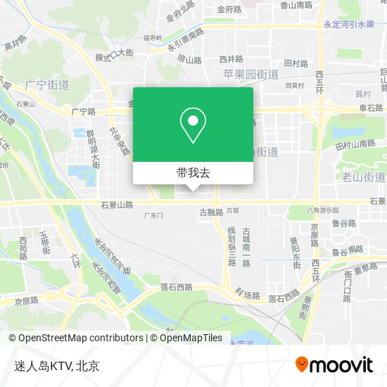 迷人岛KTV地图