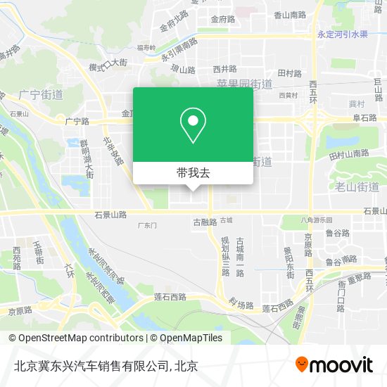 北京冀东兴汽车销售有限公司地图