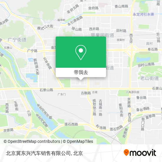 北京冀东兴汽车销售有限公司地图
