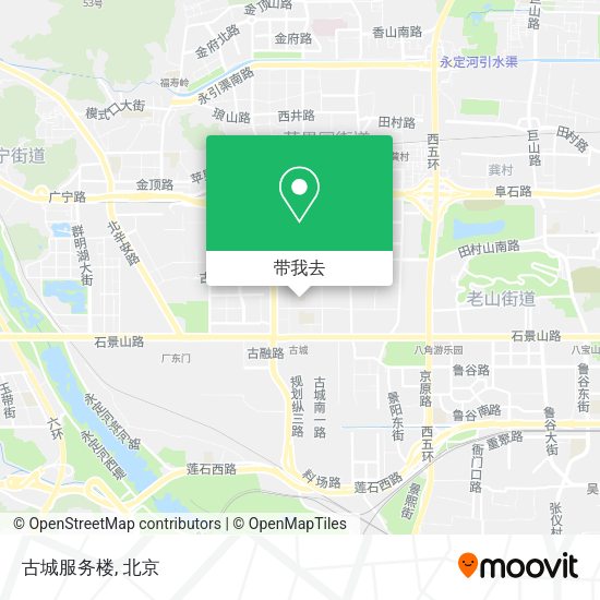古城服务楼地图