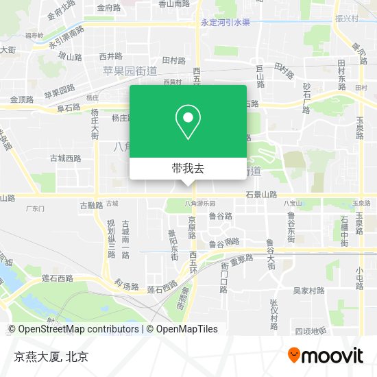 京燕大厦地图