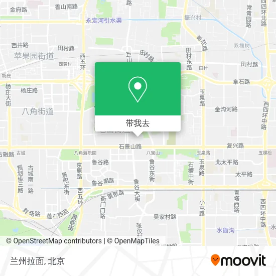 兰州拉面地图
