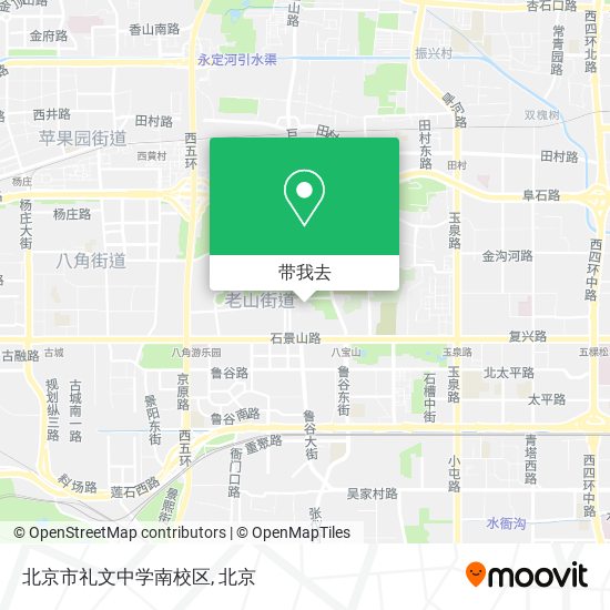 北京市礼文中学南校区地图