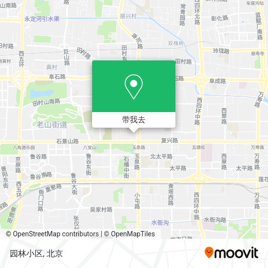 园林小区地图
