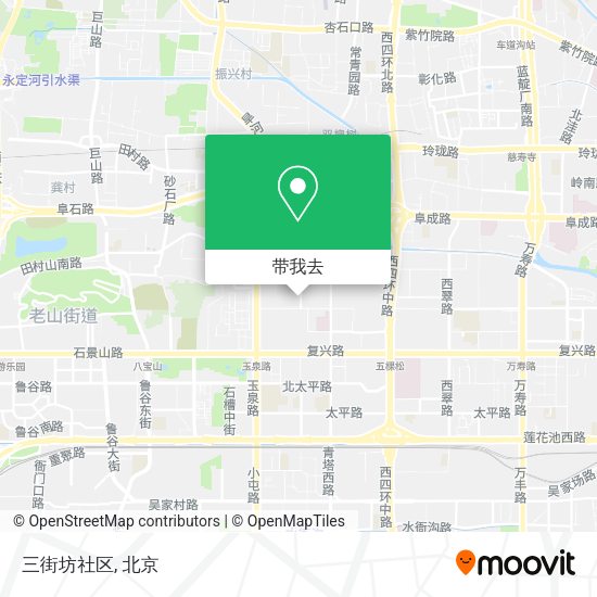 三街坊社区地图