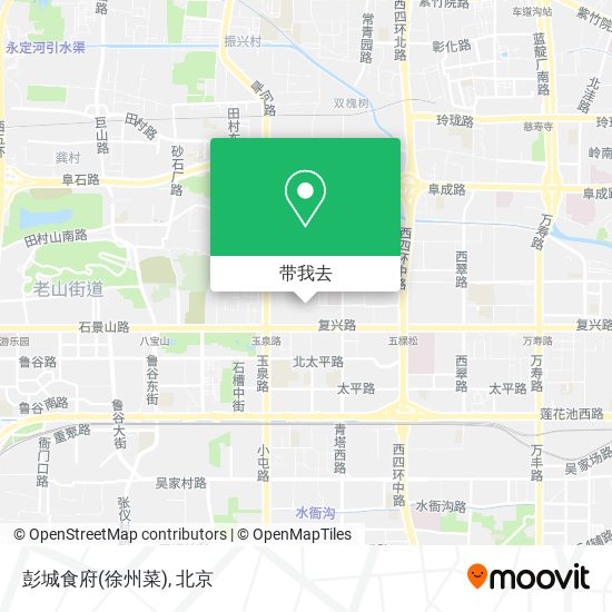彭城食府(徐州菜)地图
