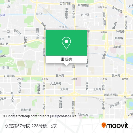 永定路57号院-228号楼地图