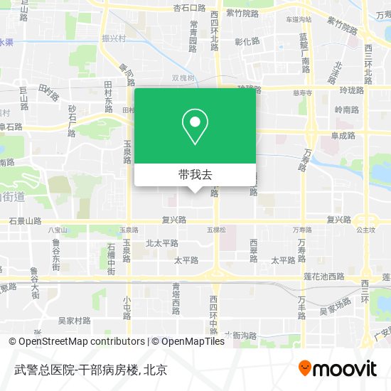 武警总医院-干部病房楼地图