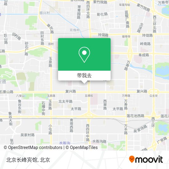 北京长峰宾馆地图