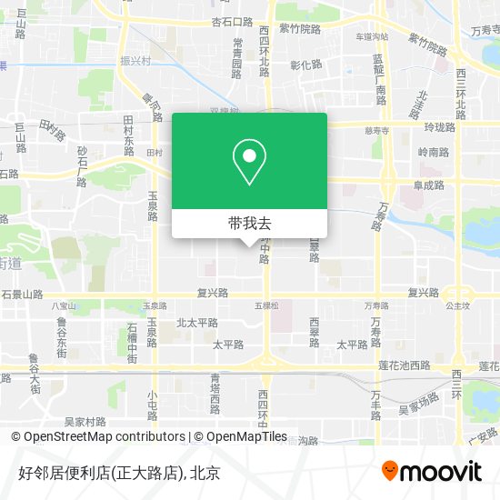 好邻居便利店(正大路店)地图