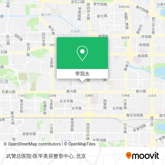 武警总医院-医学美容整形中心地图
