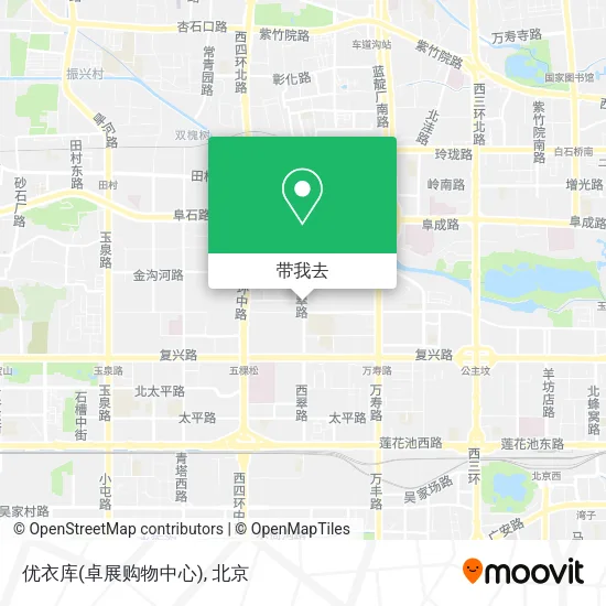 优衣库(卓展购物中心)地图