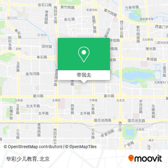 华彩少儿教育地图
