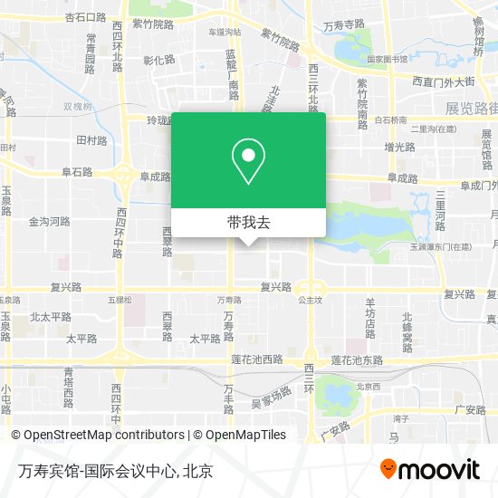 万寿宾馆-国际会议中心地图