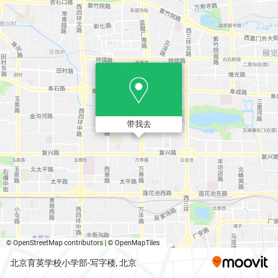北京育英学校小学部-写字楼地图