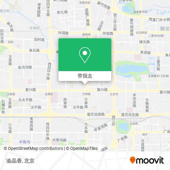 渝晶香地图
