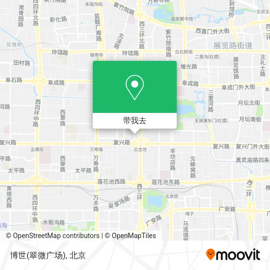 博世(翠微广场)地图