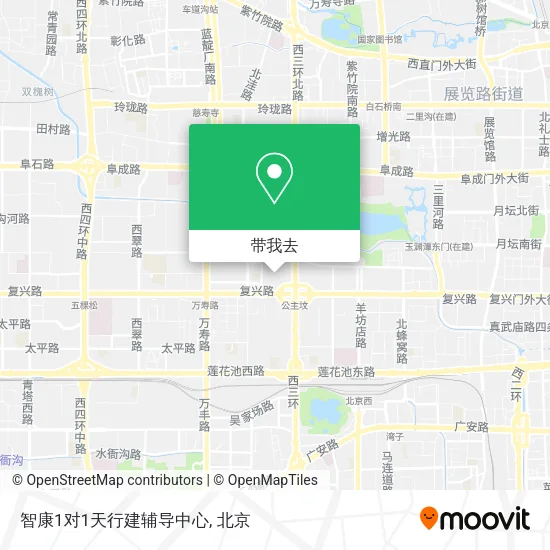 智康1对1天行建辅导中心地图