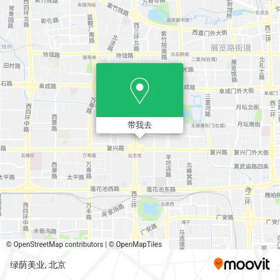 绿荫美业地图