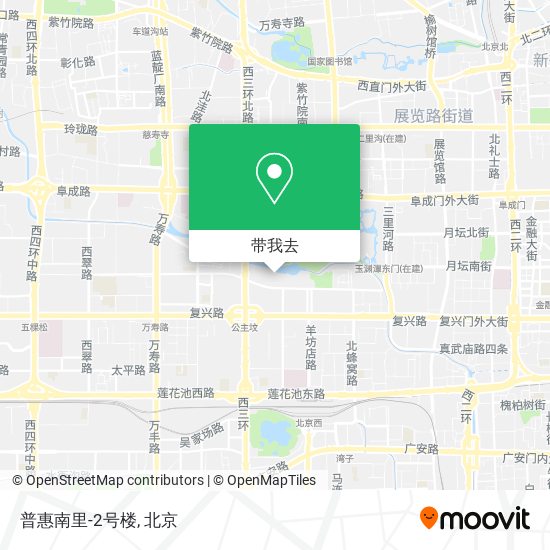 普惠南里-2号楼地图