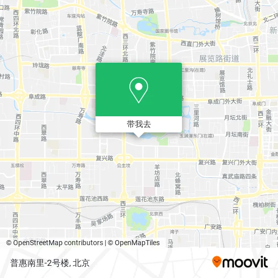 普惠南里-2号楼地图