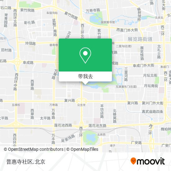 普惠寺社区地图