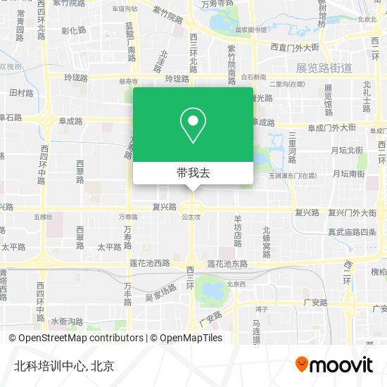 北科培训中心地图