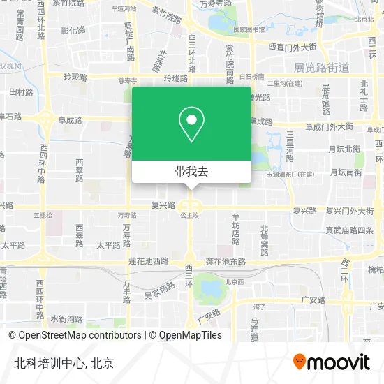 北科培训中心地图