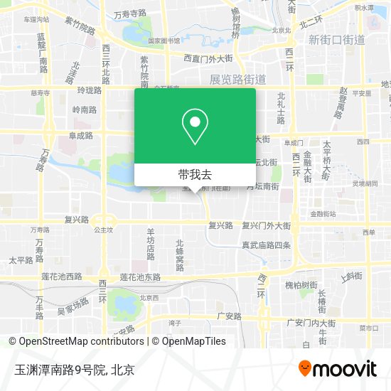 玉渊潭南路9号院地图