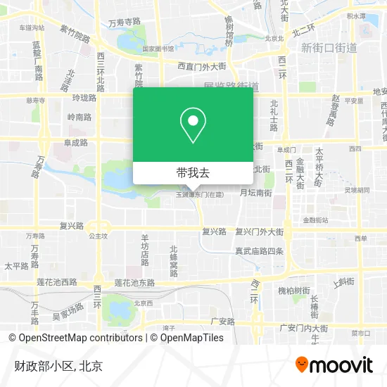 财政部小区地图