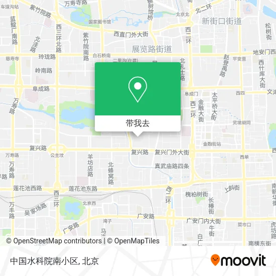 中国水科院南小区地图