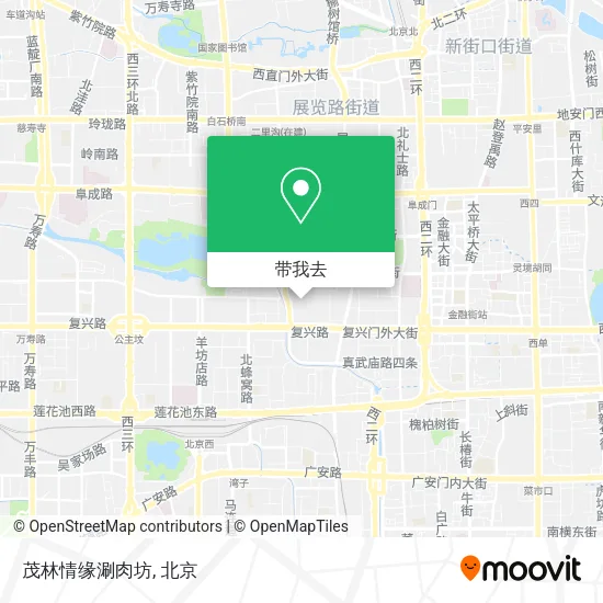 茂林情缘涮肉坊地图