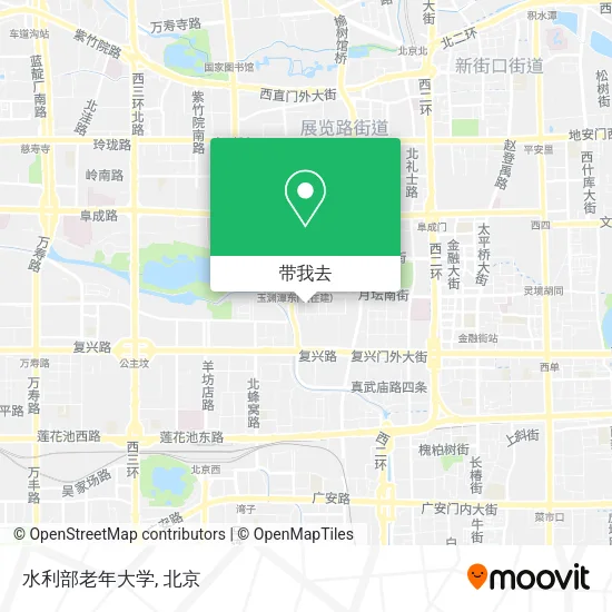 水利部老年大学地图