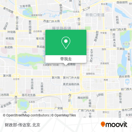 财政部-传达室地图