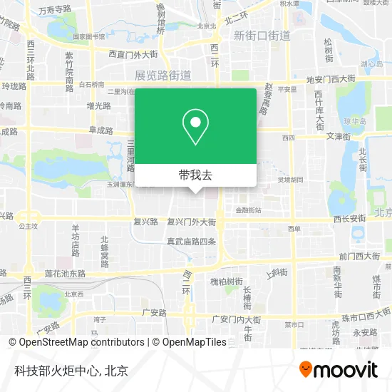 科技部火炬中心地图