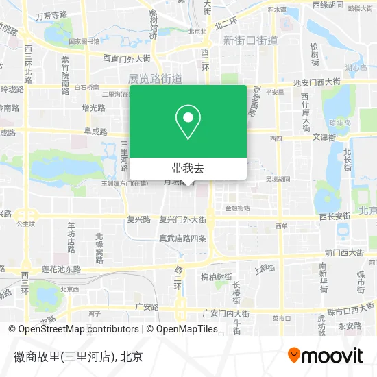 徽商故里(三里河店)地图