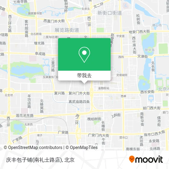 庆丰包子铺(南礼士路店)地图
