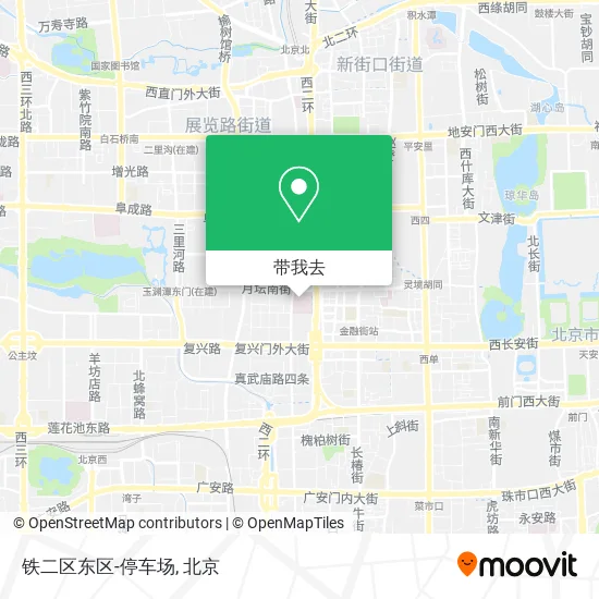 铁二区东区-停车场地图