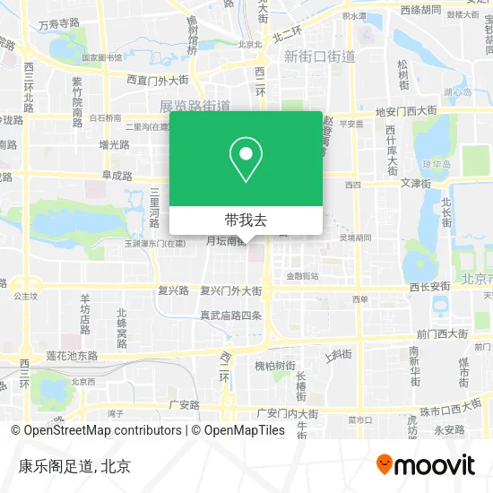 康乐阁足道地图