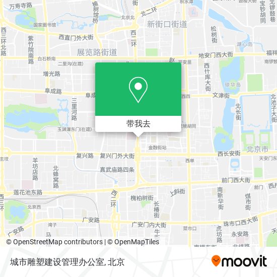城市雕塑建设管理办公室地图