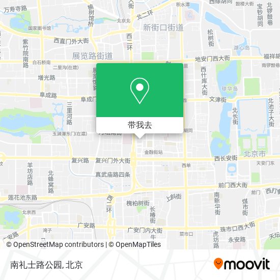 南礼士路公园地图