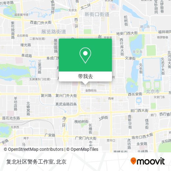 复北社区警务工作室地图