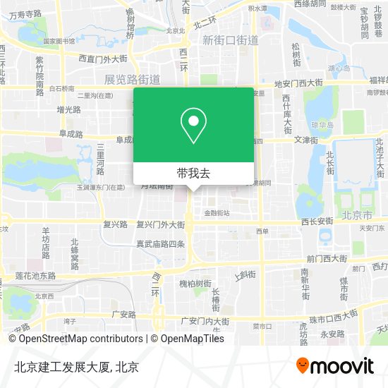 北京建工发展大厦地图