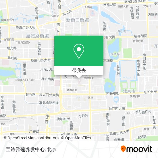 宝诗雅莲养发中心地图